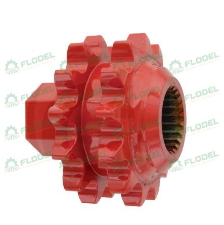 Pinion dublu balotiera WELGER 1724.53.12.35