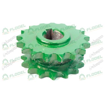 Pinion dublu Z15 Z17 balotiera KRONE 289418