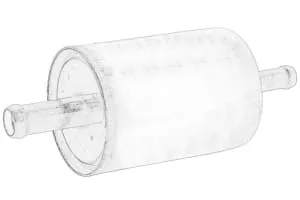 Filtru combustibil 5256207 PERKINS