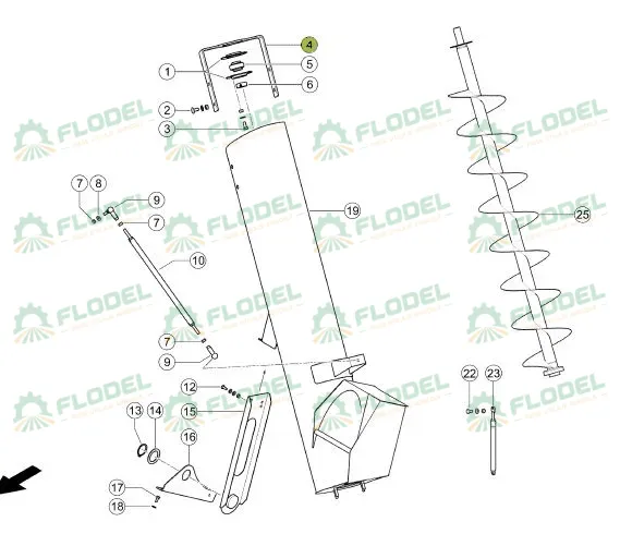 Flansa original CLAAS 0023155341