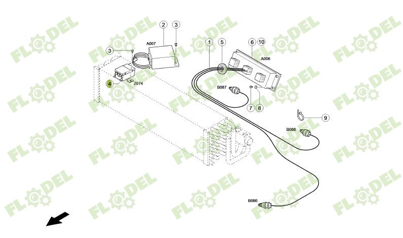 Regulator original CLAAS 0000145391