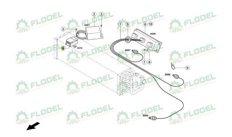 Regulator original CLAAS 0000145391