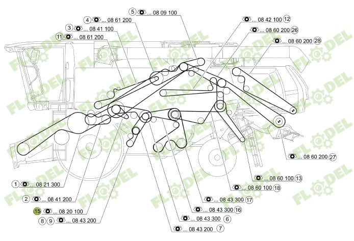 Curea original CLAAS 0005320111