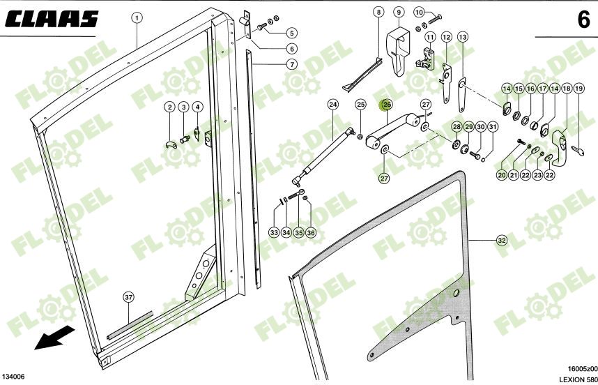 Telecomanda original CLAAS 0005468110
