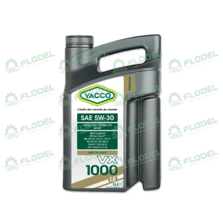 Ulei YACCO VX 1000 LE 5W30, 5l
