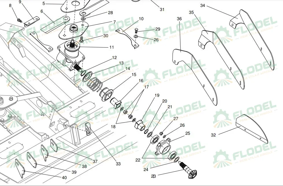 Distantier header porumb DOMINONI 11090