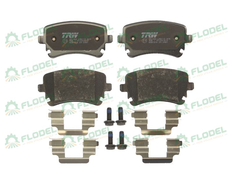 Set placute frana TRW GDB1516