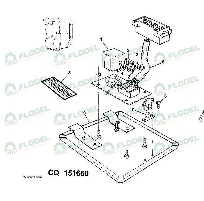 Releu JOHN DEERE DQ04698 Original
