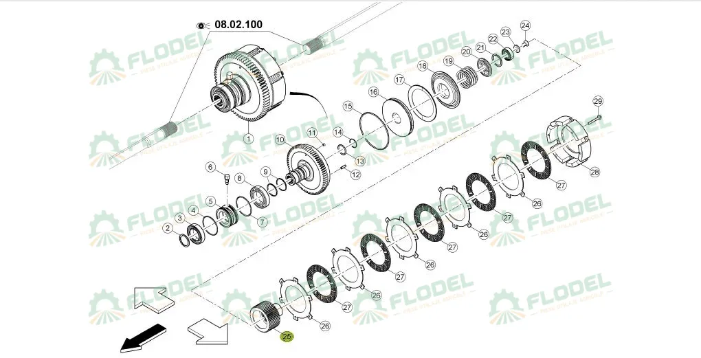Butuc priza putere CLAAS 0011349740 Original CLAAS