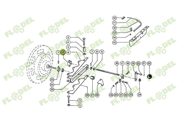 Distantier 0006034630 Original CLAAS