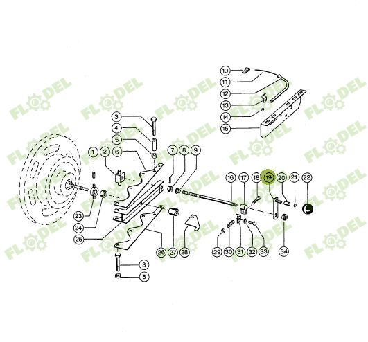 Manivela CLAAS 0006034690 Original CLAAS