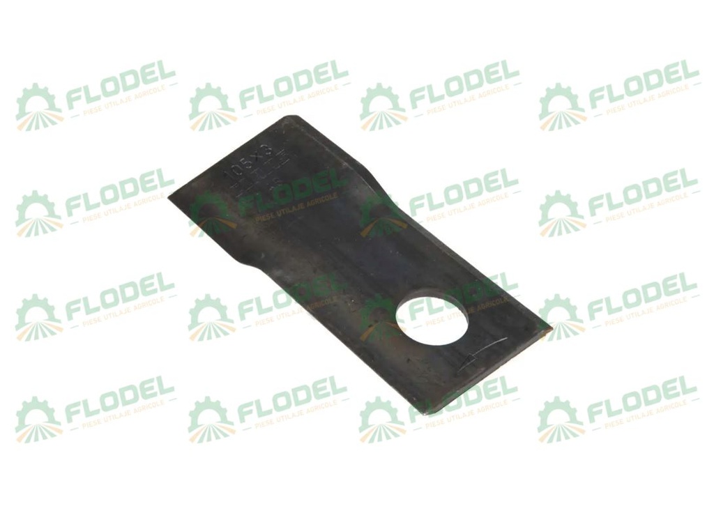 Cutit cositoare stanga 105x48x3