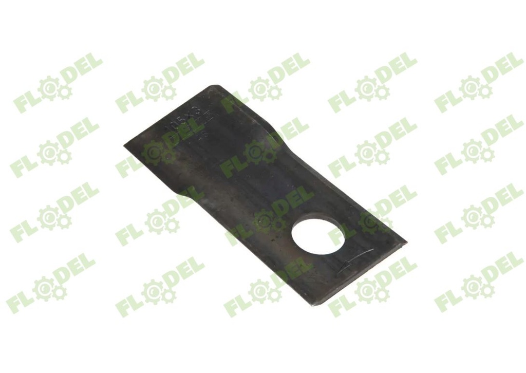 Cutit cositoare dreapta 105x48x3 mm