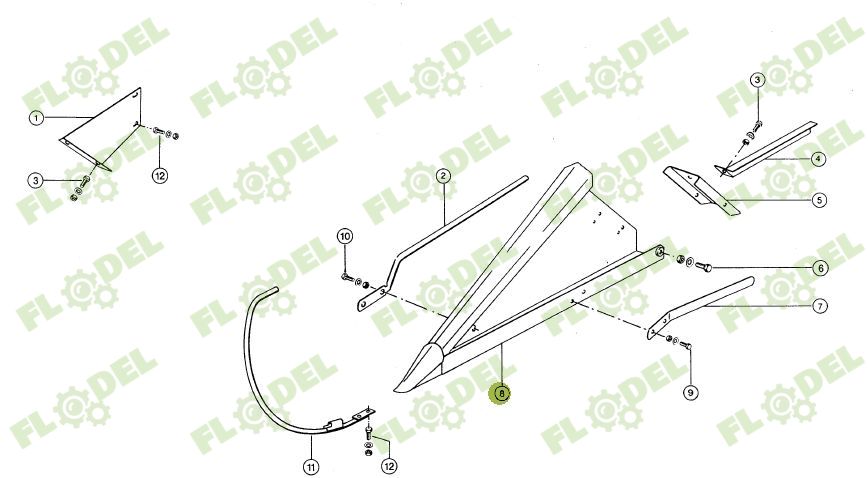 Despicator lan CLAAS 0006889691 Original CLAAS - STANGA