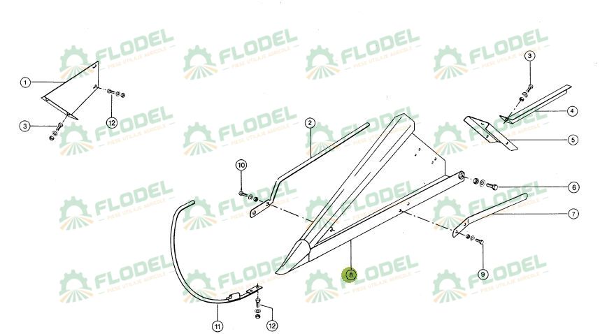 Despicator lan CLAAS 0006889691 Original CLAAS - STANGA