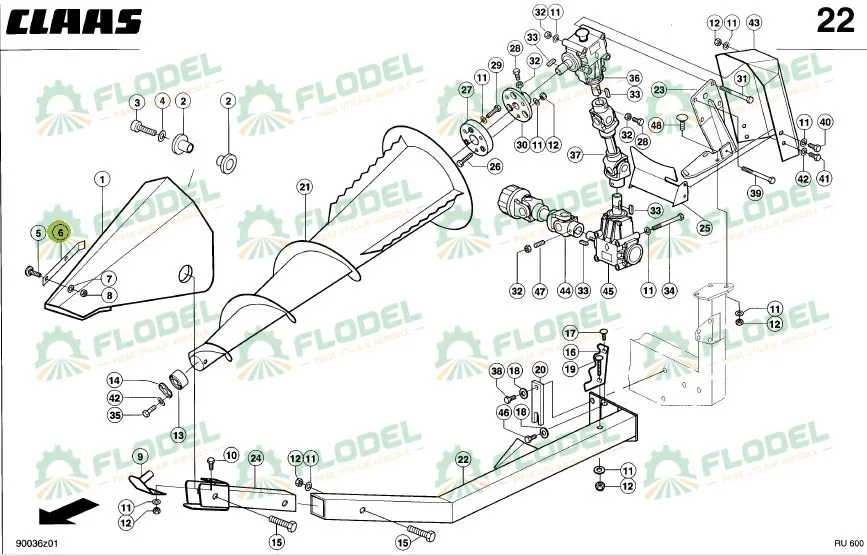Placa 0009921490 Original CLAAS 
