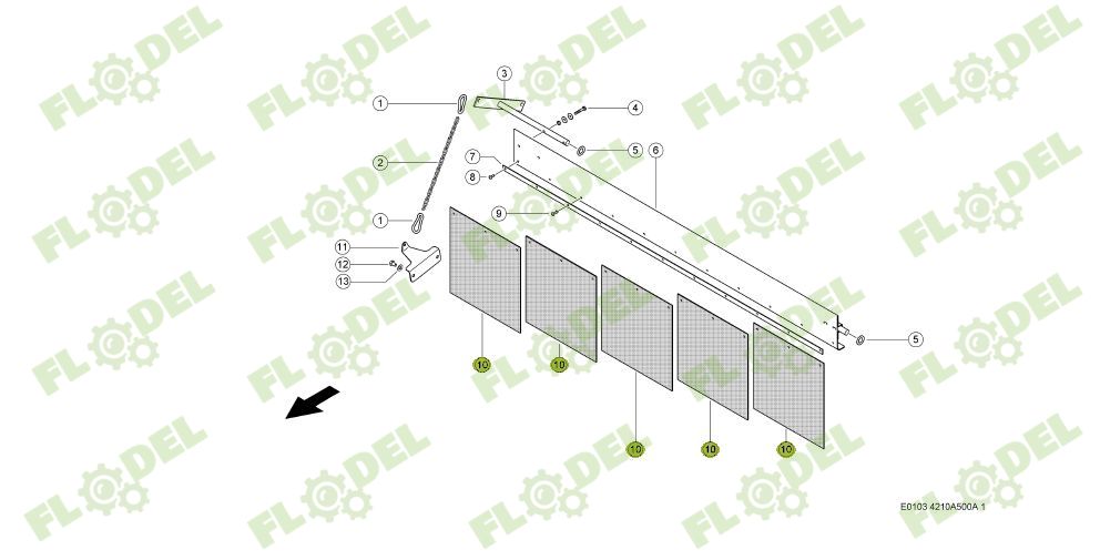 Pres cauciuc cai CLAAS 552709