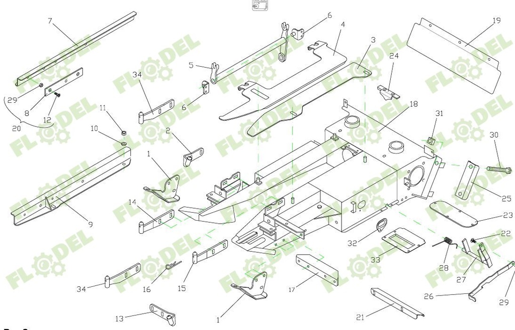 Surub ghidaj lant DOMINONI 020070