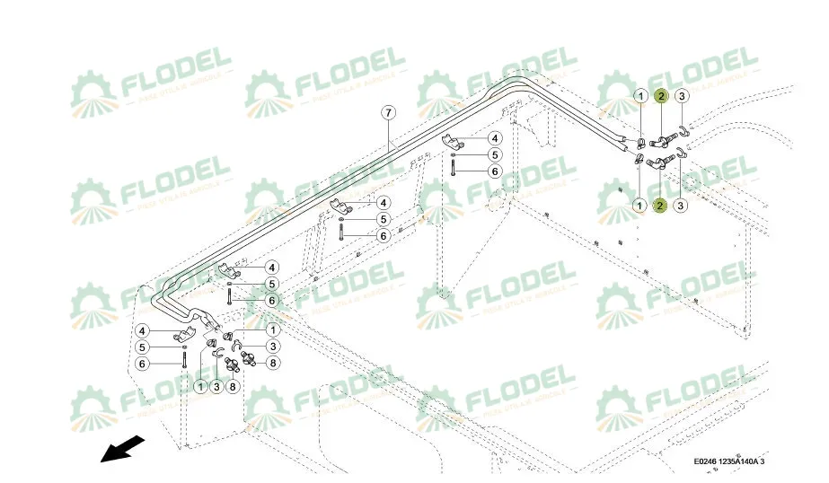 Imbinare 0005645041 Original CLAAS