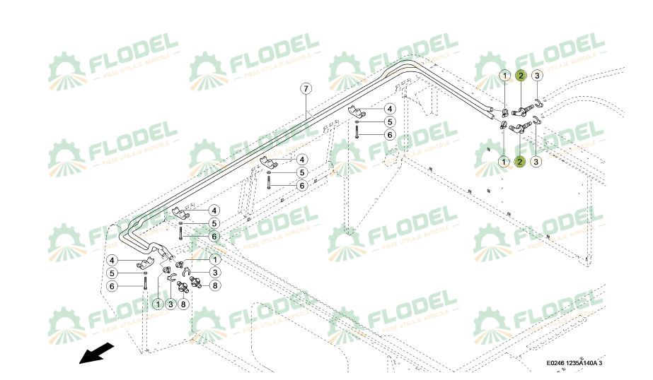 Imbinare 0005645041 Original CLAAS