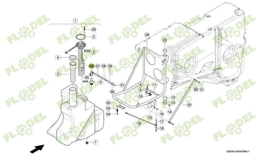 Mufa 0007988630 Original CLAAS