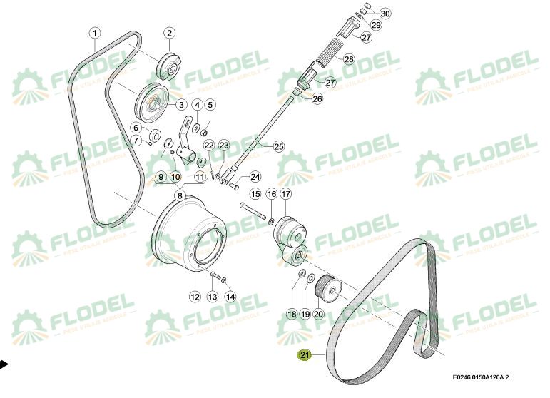 Curea combina CLAAS 0006708230 Original CLAAS 