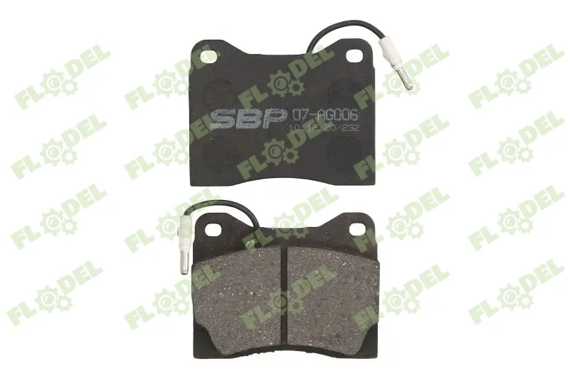 Set placute frana FENDT F198104072010 [2 buc] 