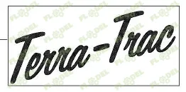 Autocolant TERRA TRAC 0005164350 Original CLAAS