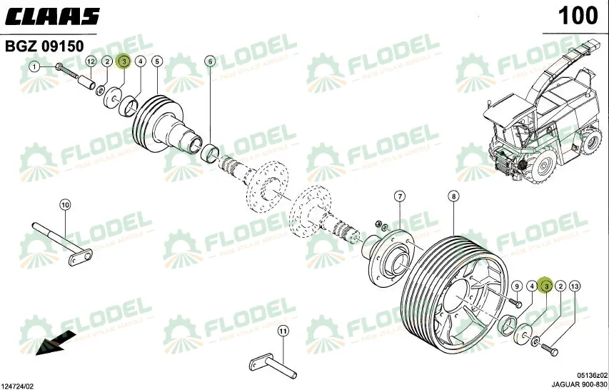 Saiba 0009847390 Original CLAAS 