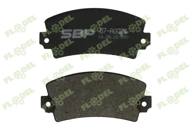 Placute frana MERLO 035498