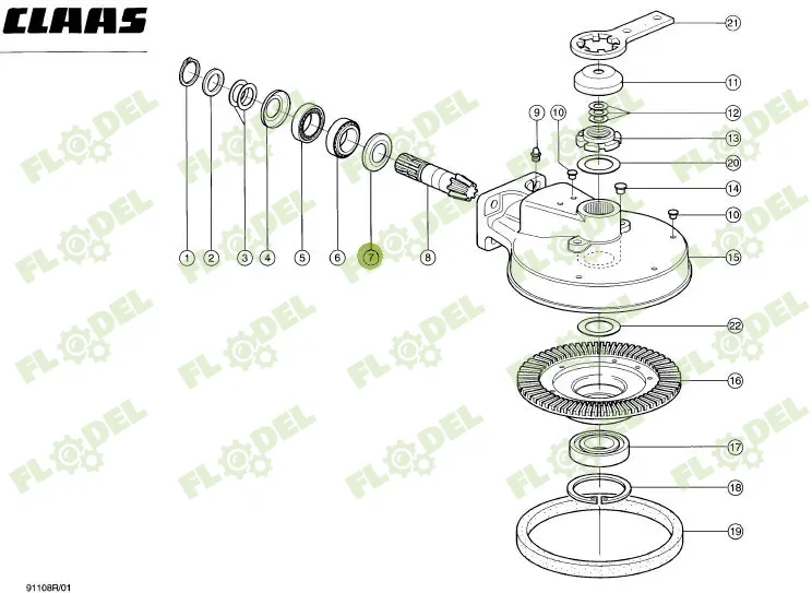 Inel 0002345070 Original CLAAS 