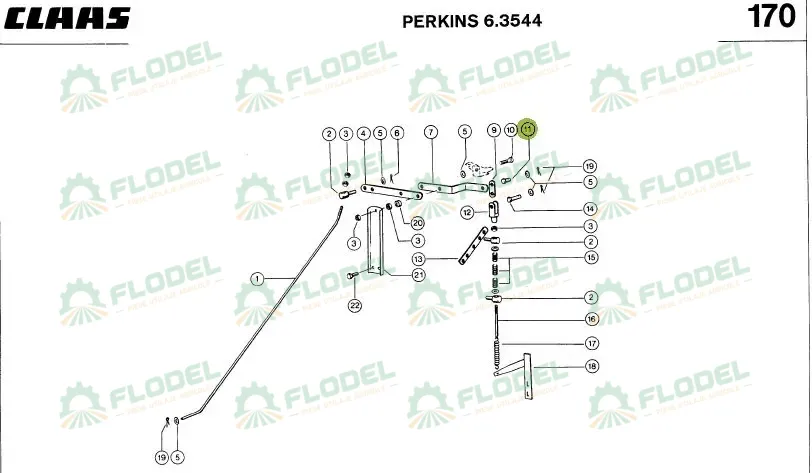 Bolt 0002378270 Original CLAAS 