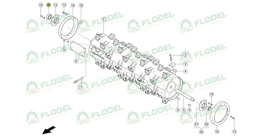Lagar de strangere 0004702110 Original CLAAS