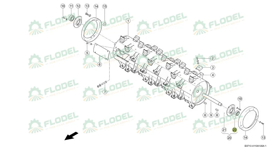 Lagar de strangere 0004586700 Original CLAAS 