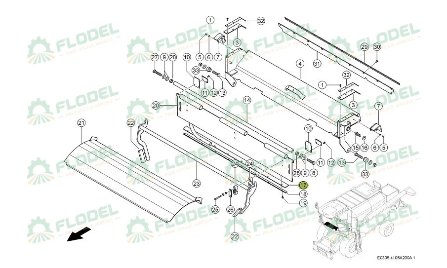 Banda etansare CLAAS 530224