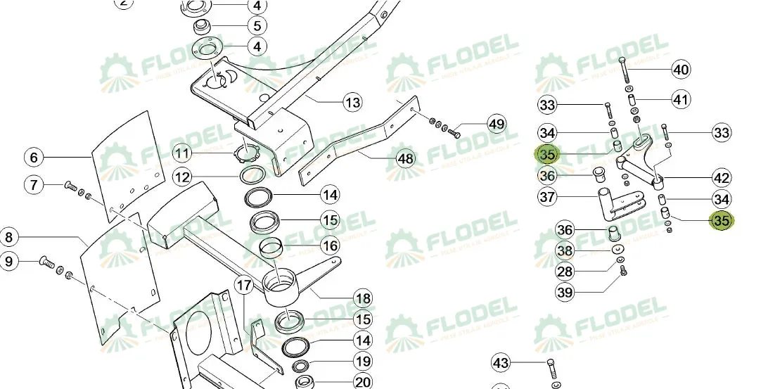 Bucsa teflon 623332 Original CLAAS 