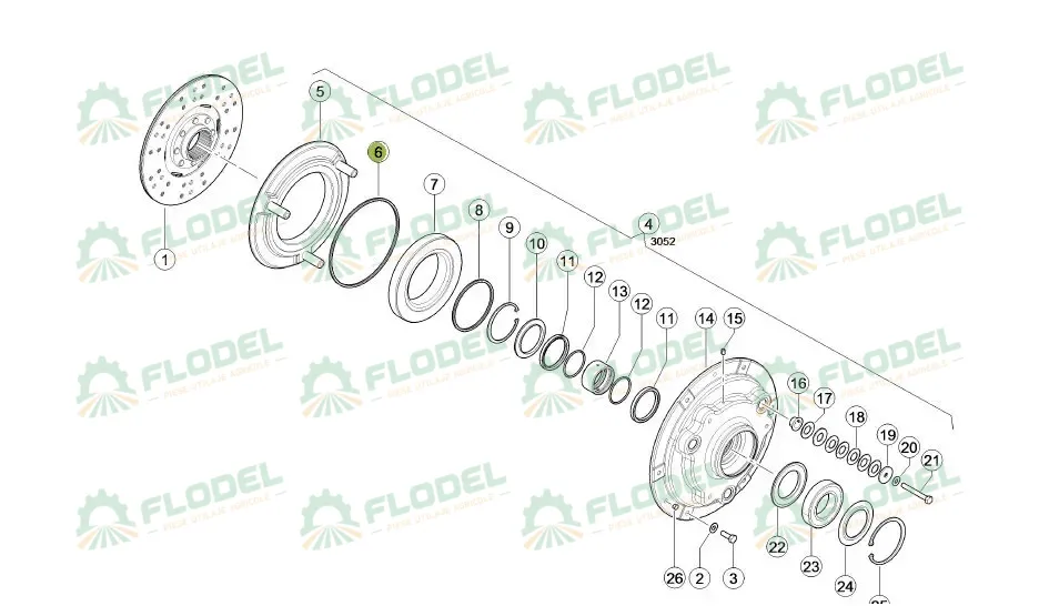 Inel etansare 0002176640 Original CLAAS 