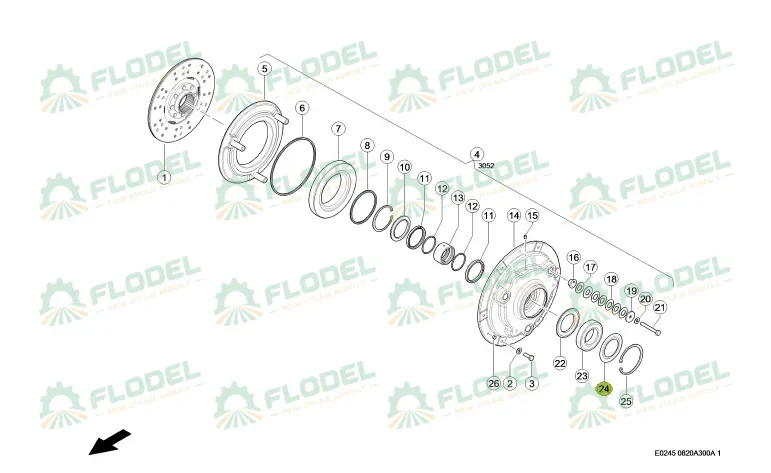 Inel etansare 0002177430 Original CLAAS