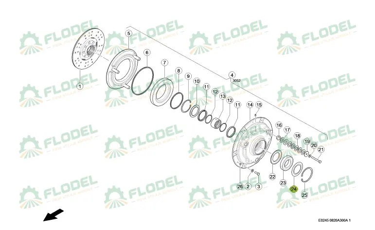 Inel etansare 0002177430 Original CLAAS