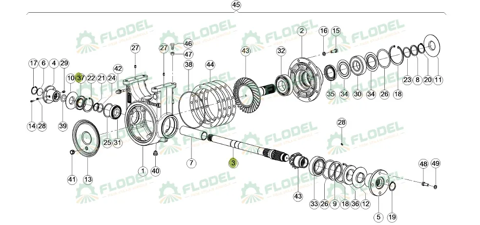 Flansa rotor CLAAS LEXION 0006656290 Original CLAAS 