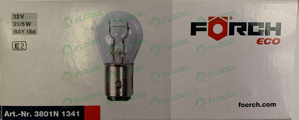 Bec  - 12V 21/5W BAY 15d