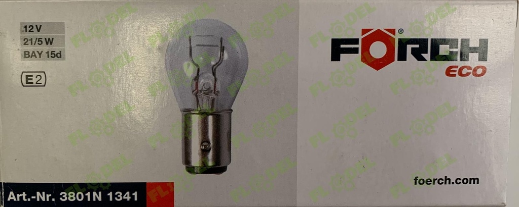 Bec  - 12V 21/5W BAY 15d