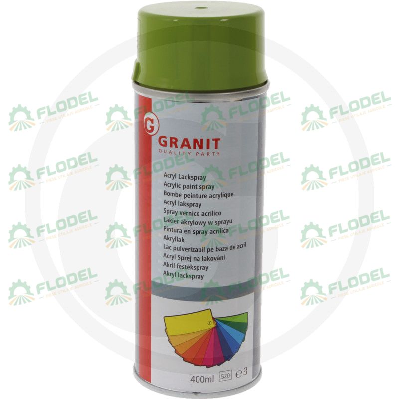 Spray vopsea verde CLAAS 400ml GRANIT