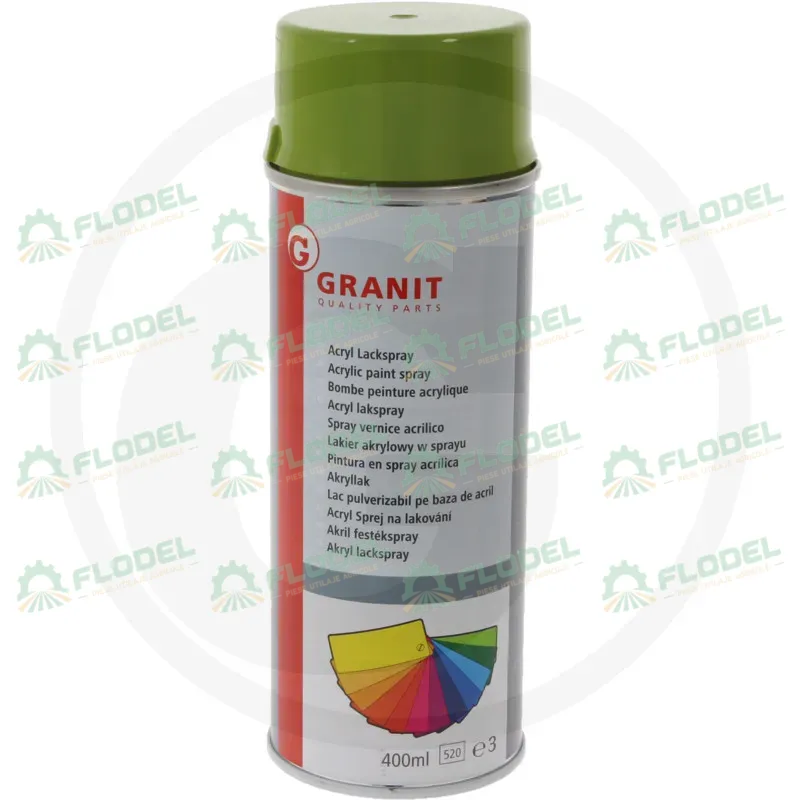 Spray vopsea verde CLAAS 400ml GRANIT