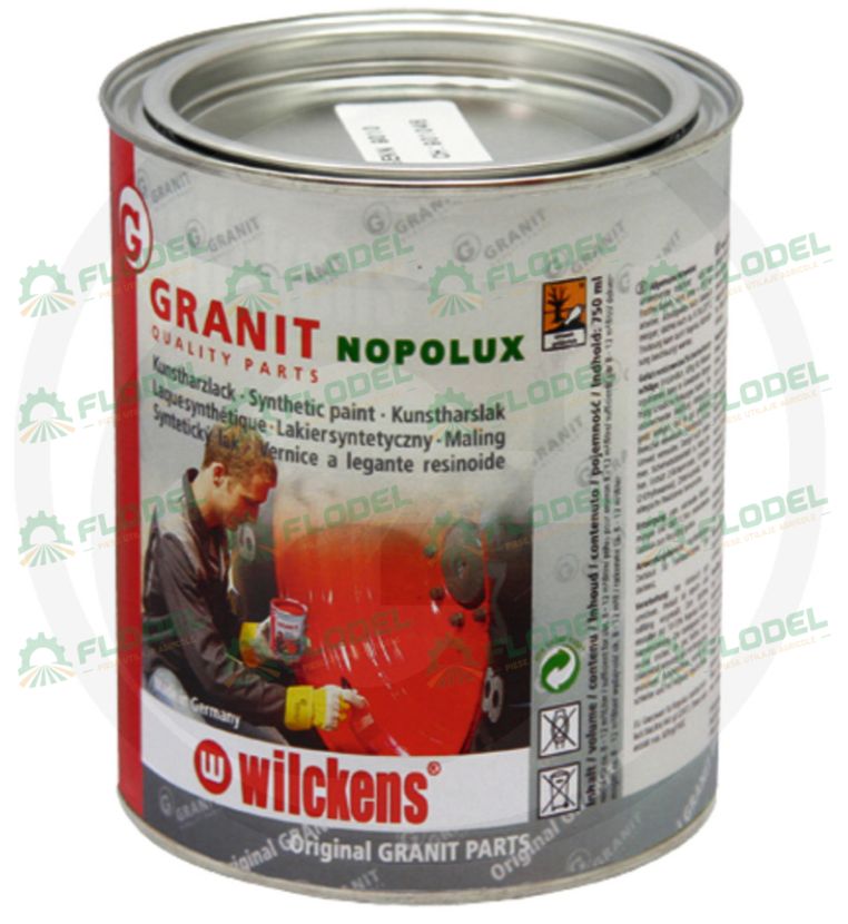 Vopsea cu intaritor  Verde DEUTZ  750ml GRANIT