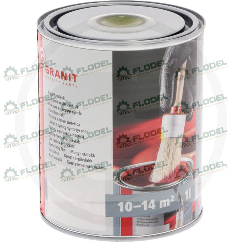 Vopsea cu intaritor  Verde deschis HURLIMANN 0.75L GRANIT