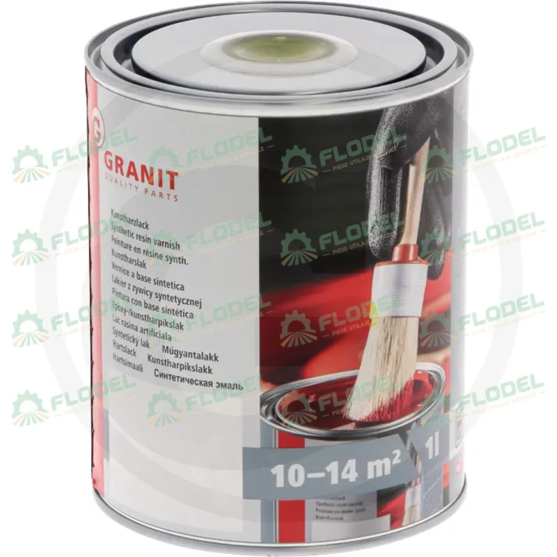 Vopsea cu intaritor  Verde deschis HURLIMANN 0.75L GRANIT