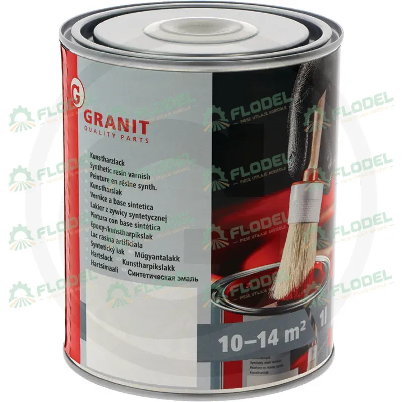 Vopsea cu intaritor argintiu metalic CASE IH 1L GRANIT