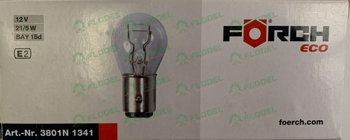 [FLO00140] Bec  - 12V 21/5W BAY 15d