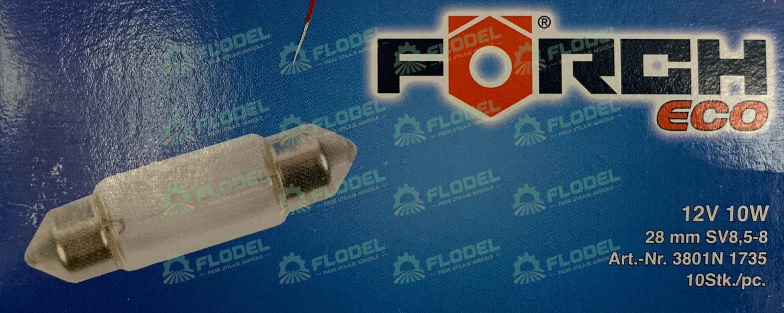 [FLO00146] Bec - 12V 10W SV 8,5-8